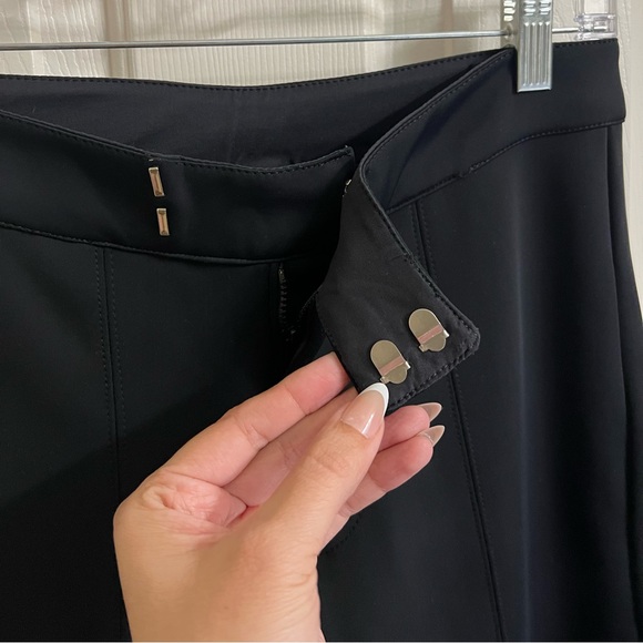 Prana Black Outdoor Fleece-lined Flare Pants Size Medium - Picture 4 of 13